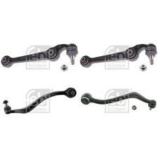 4x FEBI QUERLENKER TRAGGELENK VORNE UNTEN passend für MAZDA 6 (GG GY) 1.8-2.3