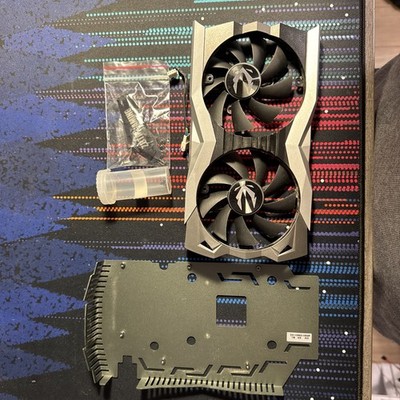 Zotac RTX2060 *PARTS* : shroud, fans, backplate, screws and original box
