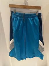 Nike DRI-FIT Glide Women  s Basketball Shorts Blue Size Medium w/ Pockets