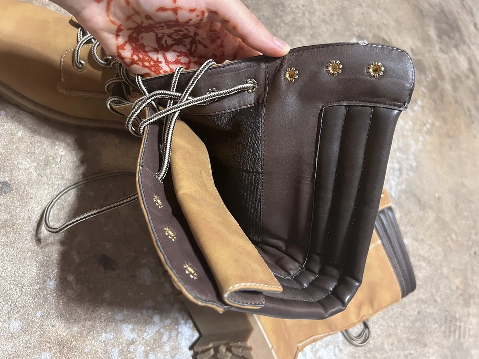 Женские кожаные сапоги до колена Reneeze размер 8 - Изображение 4 из 4