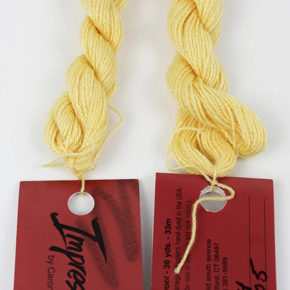 Lot of 2 Hand Dyed Braids 50% Silk/50% Wool, 36 yds ea., New  - Image 3 of 4