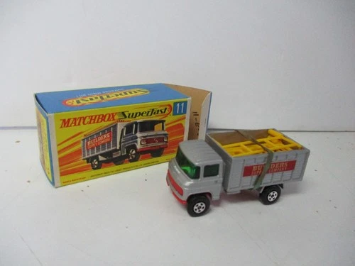 Matchbox Lesney Superfast SF11 Scaffold Truck- transitional, boxed