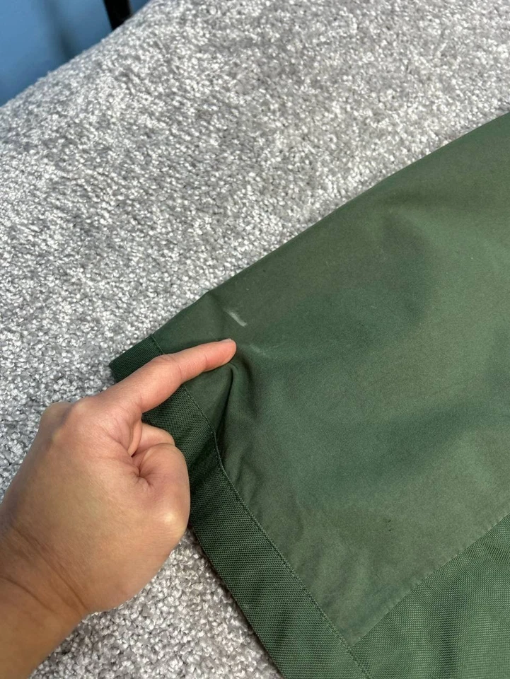 Patagonia Red Powder Bowl Pants Mens Medium Green Gore Tex Mesh Lined Logo Snow - Image 4 of 4