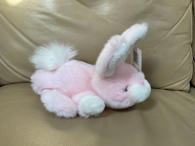 Dan Dee Pink Plush Easter Bunny Hand Puppet ~ 10  Long ~ New
