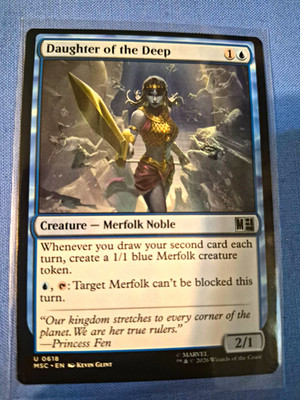 Wizards of the Coast Merfolk of the Depths Foil Ravnica Remastered 200