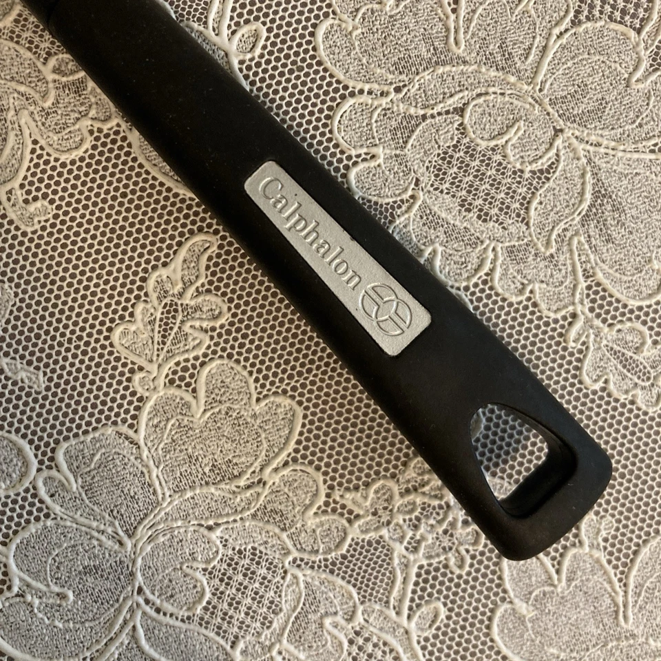 Calphalon Solid Serving Basting Cooking Spoon Black 14” - Image 2 of 4