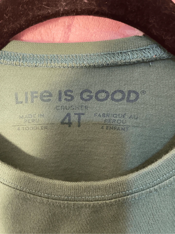 Life is good niños grinch Whoville o busto camiseta manga larga niño 4T Foto 4 de 4