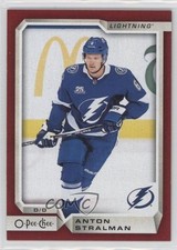 2018-19 O-Pee-Chee Red Anton Stralman #32 2a8