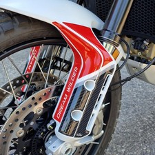Motorcycle Stickers 3D compatible with Ducati DesertX 2022-2026 Side Plates