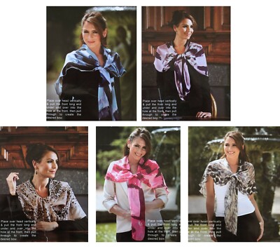 Stylescarf Schal von Saress Verschiedene Stile Damen Erstellen Sie Ihren eigenen Stil Outfit