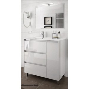 mobile bagno a terra 85 cm