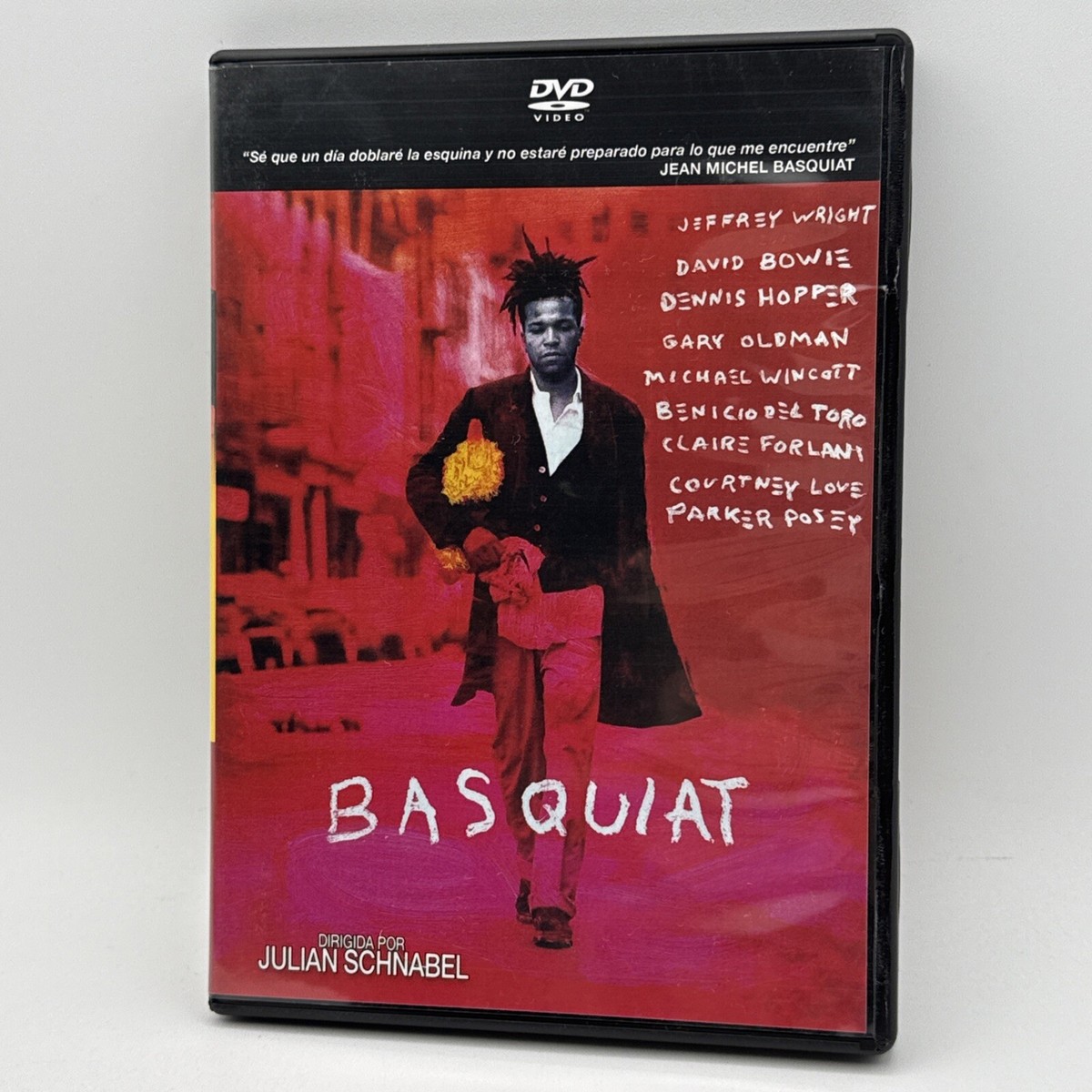 Basquiat 1996 DVD Julian Schnabel Benicio Del Toro David Bowie