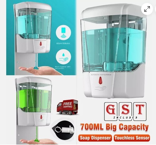 700ml Handsfree Automatic Liquid Soap Dispenser Touchless IR Sensor Hand Wash - Picture 3 of 14
