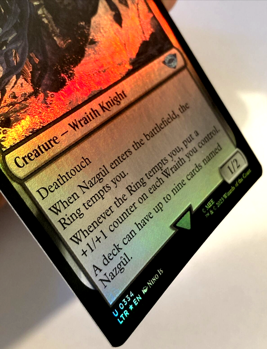 MTG Nazgul *FOIL* The Lord Of The Rings 334 NM | eBay