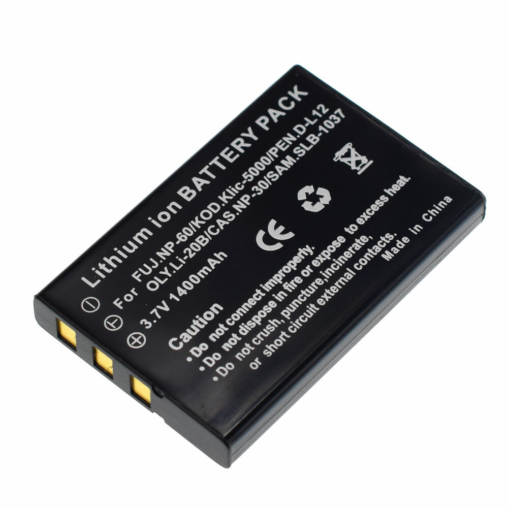 Replacement Battery for Vivitar Digital Video Camera DVR-840XHD