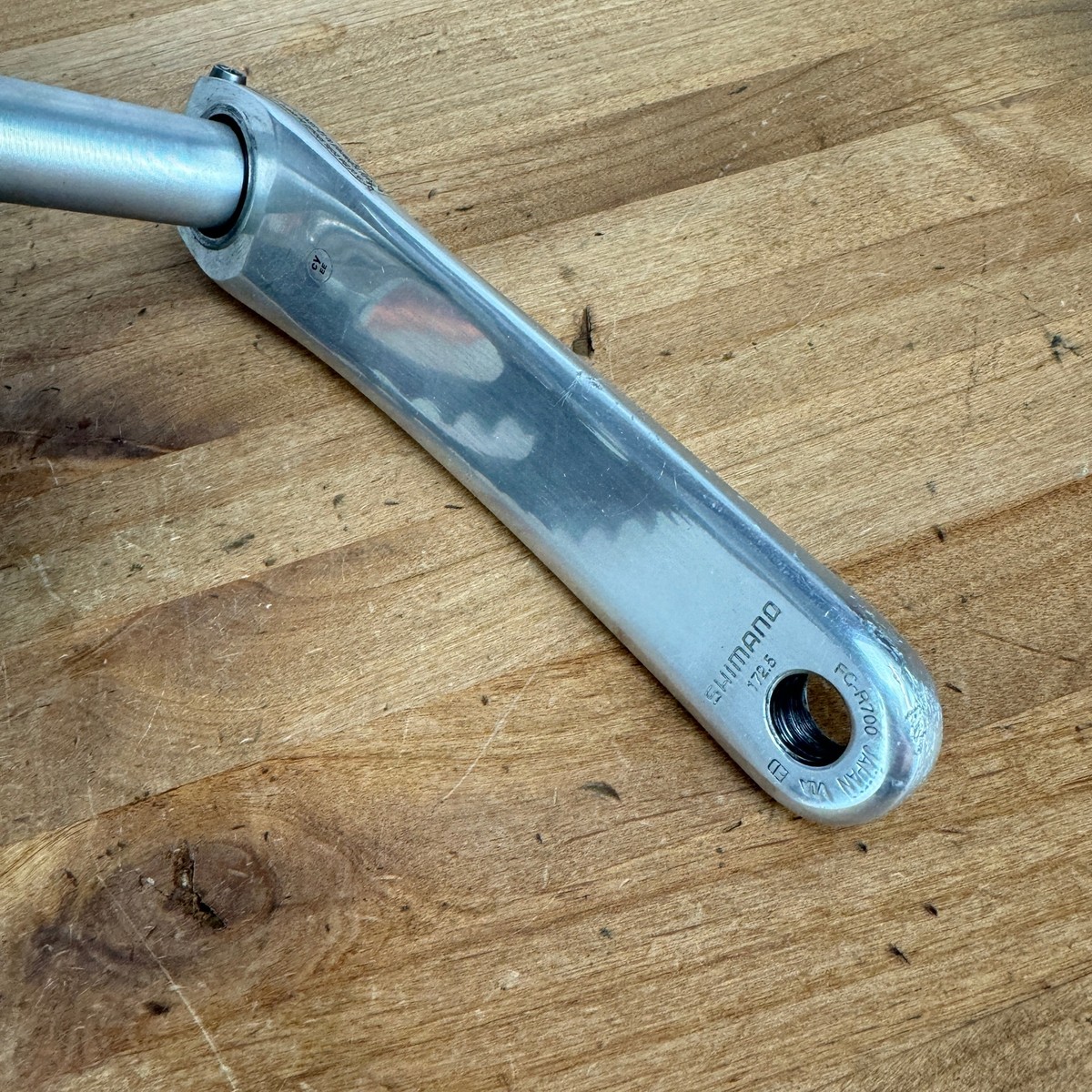 SHIMANO FC-R700 CRANKSET 50×34 165 Shimano FC-R700 50-34T Compact Crank 10-Speed Road 172.5mm