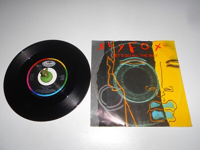 Sly Fox - Let´s go all the Way (1985) Vinyl 7` inch Single Vg ++