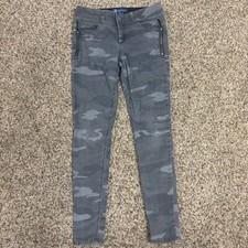 Women's Slim Fit Camo Jeans - Size 2 - Preowned - 2046