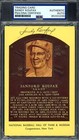 Sandy Koufax PSA DNA Coa Signed Gold Hall of Fame Plaque Autograph