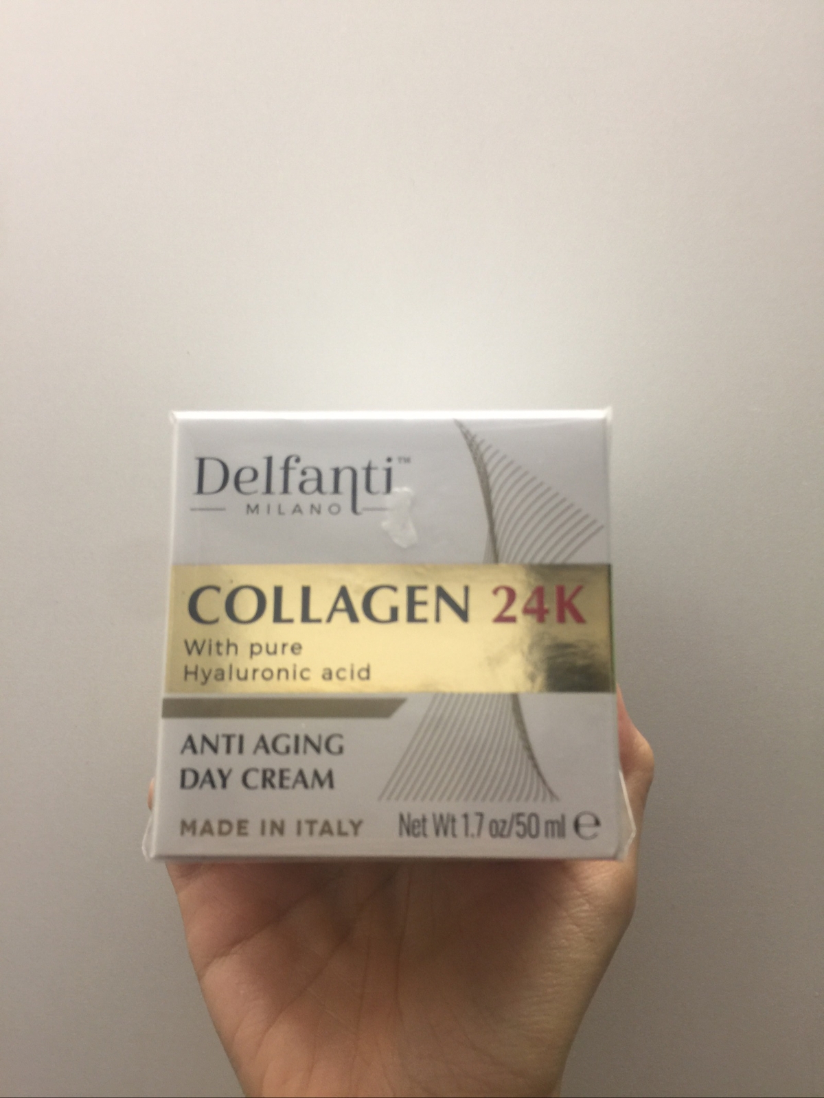DELFANTI MILANO COLLAGEN 24K ANTI AGING DAY CREAM 1.7oz50ml
