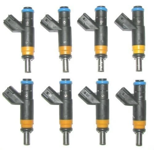 NUEVO x8 OEM SIEMENS 4 orificios actualización inyectores de combustible para Dodge Ram Chrysler Jeep V8 Foto 2 de 4