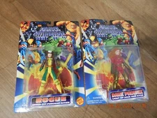 X-Men Action Figure MARVEL COMICS UNIVERSE DARK PHOENIX ROGUE Toy Biz 1996