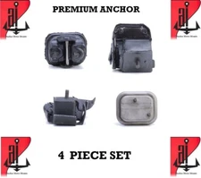 Anchor New 4PCs Engine Motor & Transmission Mount Set For Cadillac DeVille Base