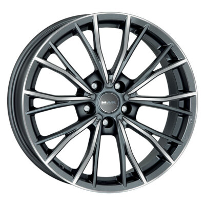 ALLOY WHEEL MAK MARK FOR BMW SERIE 1 2019-2024 8.5X19 5X112 GUN MET-MIRROR 4CP