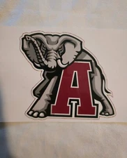 Alabama Crimson Tide Weather Resistant Vinyl Die Cut Sticker Decal 