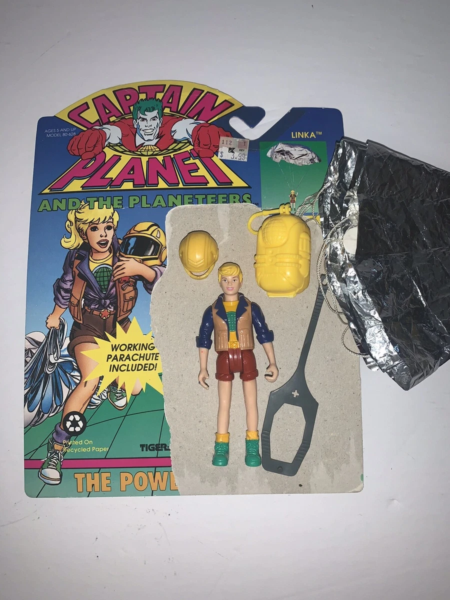VINTAGE CAPTAIN PLANET And The Planeteers Action Figure 1991 Tiger