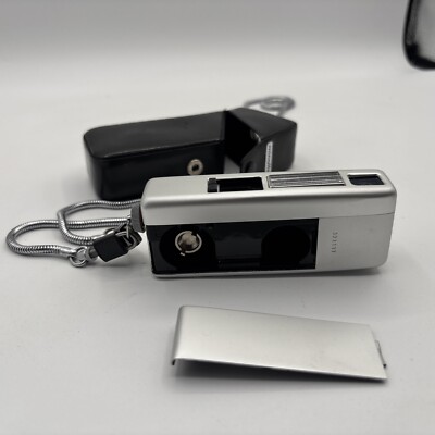Minolta 16 MG Vintage Pocket Compact Film Camera ROKKOR f/2.8 20mm