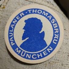 Bierdeckel Paulaner - Thomasbräu, Salvator - München 👍😁