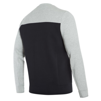 トップス DAINESE CONTRAST SWEATSHIRT Dainese Contrast Melange Black Sweatshirt - Chromeburner