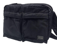 YOSHIDA PORTER Tanker Shoulder Bag S Black Pouch Used Japan Free Shipping