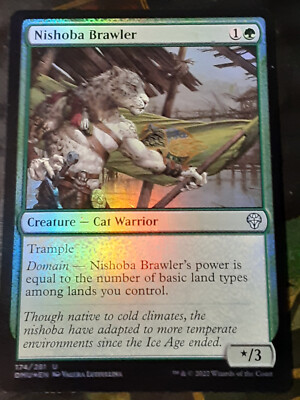 Nishoba Brawler FOIL , Dominaria United , Near Mint , MTG , FREE