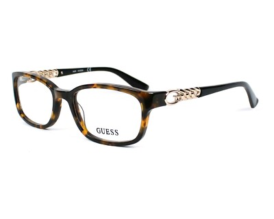 GUESS GU2558 Tortoise 052 Plastic Optical Eyeglasses Frame 51-17-135 GU 2558 A