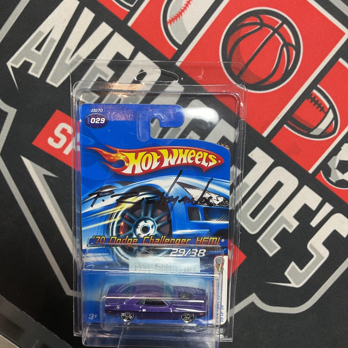 PHIL RIEHLMAN SIGNED HOT WHEEL