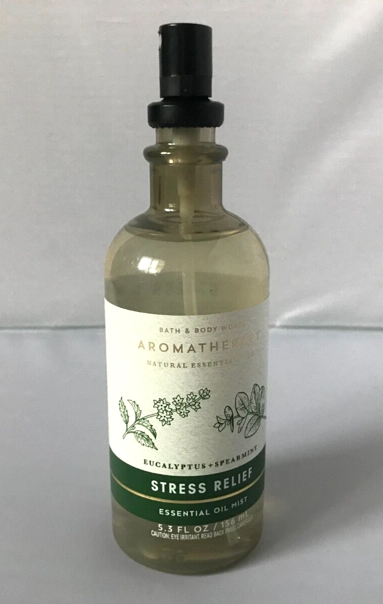 Bath and Body Works Aromatherapy STRESS RELIEF Pillow Mist spray 5.3 fl oz