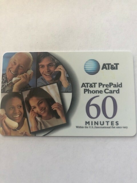 At T Prepaid Phone Card 60 Minute Virtual Pin Sent Via Email For Sale Online Ebay