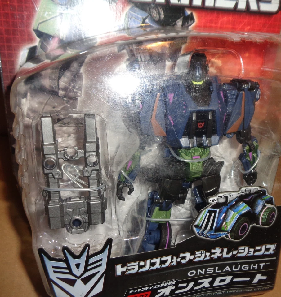 TRANSFORMERS GENERATIONS TG-07 ONSLAUGHT TAKARA TOMY 2012 - Imagen 2 de 4