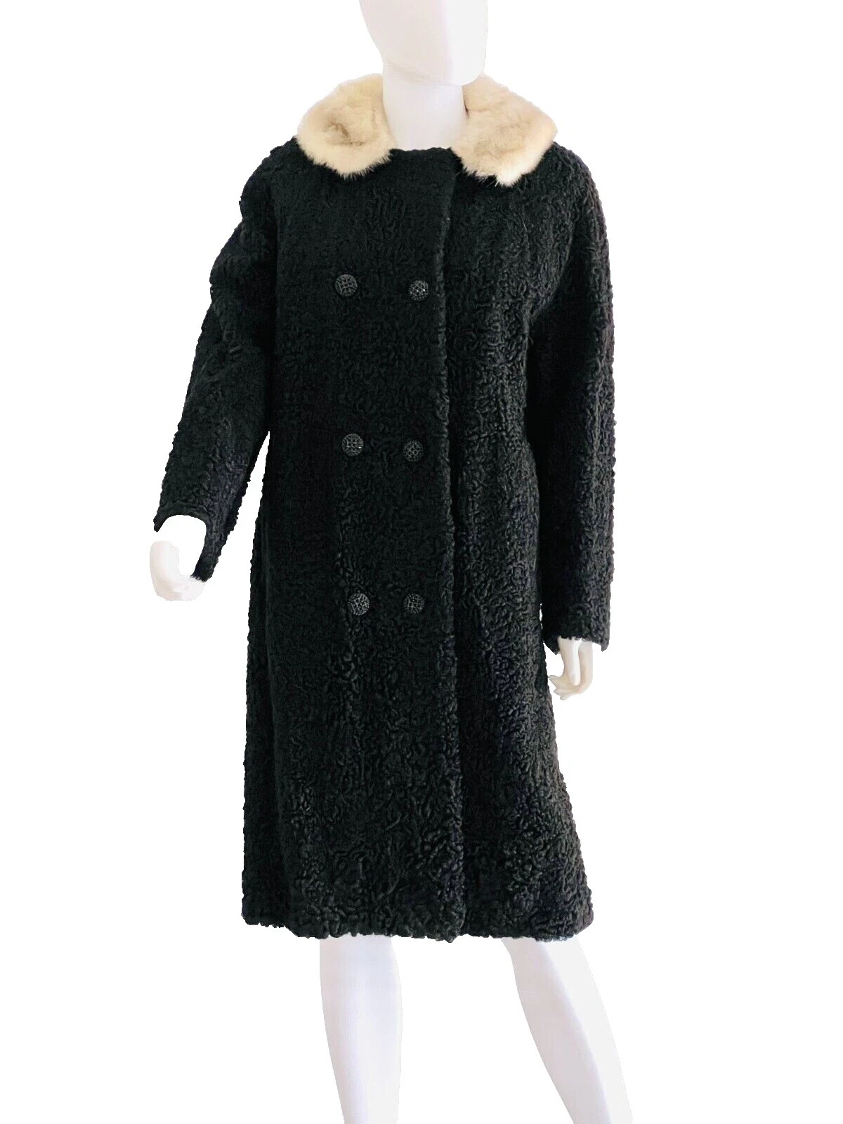 Fur Regular Size XL Vintage Coats, Jackets & Vests for Women