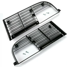 1975- 1979 Corvette Grill Grille Pair LH + RH Black 2565L 2565R 345487 345488 C3