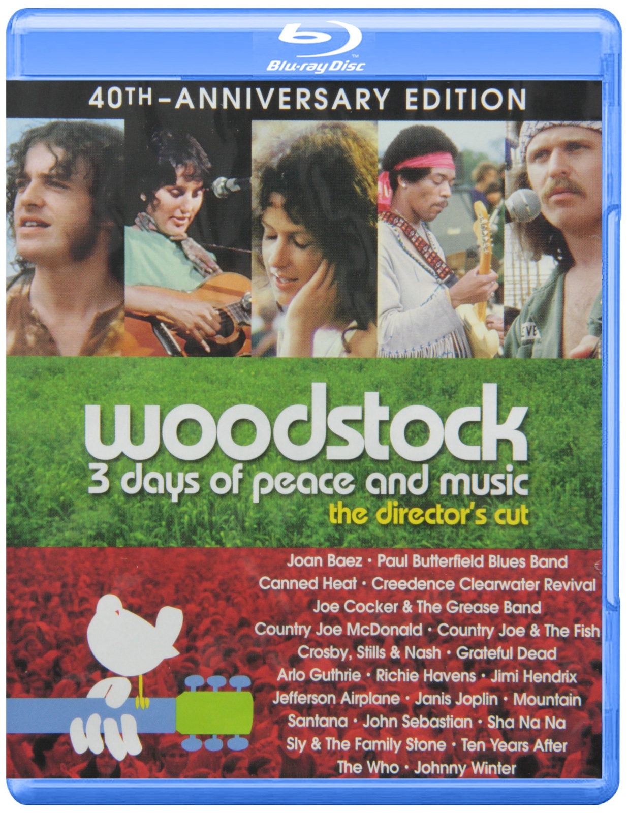 Woodstock: 3 Days of Peace and Music (40th Anniversary Edition) (Blu-ray) Crosby