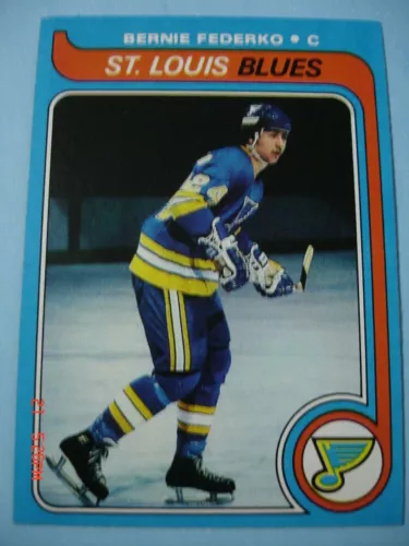 Authentic..1979-80 Topps "Vintage" Card # 215 Bernie Federko!  (N/MT)