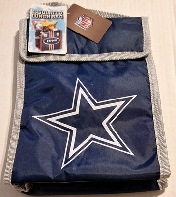 Dallas Cowboys NFL Insulated Lunch Bag Snap Lid Star Blue Gray E51031