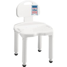 Bath Seat And Shower Chair with Backrest for Seniors, Bath Chair For Elderly,...