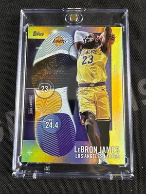 2025-26 Topps Lebron James Sole Ambition Case Hit Ssp los Angeles Lakers