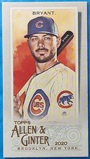 2020 Topps Allen & Ginter's - Kris Bryant #15 Mini