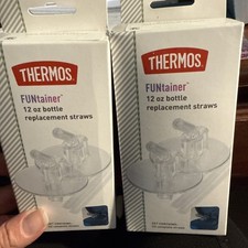 12 oz Bottle Replacement Straws for Thermos Funtainer New -2 packages