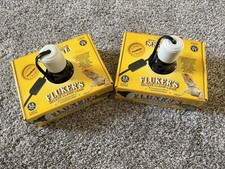 2 Fluker's Repta Deluxe Clamp Lamp 5.5-Inch Ceramic with Dimmable Switch 75 Watt